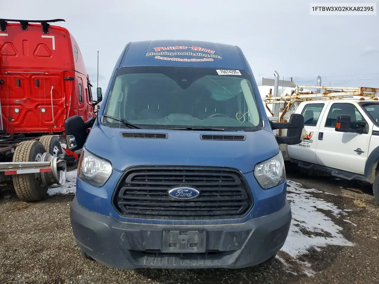 1FTBW3XG2KKA82395 2019 Ford Transit T-350
