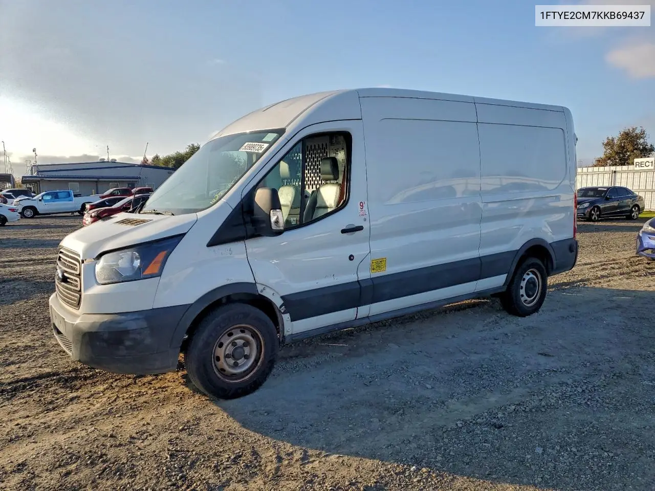 1FTYE2CM7KKB69437 2019 Ford Transit T-150