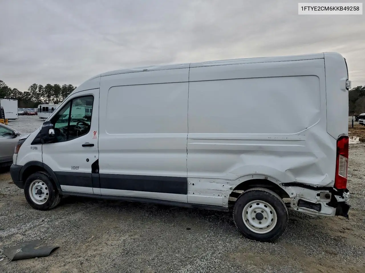1FTYE2CM6KKB49258 2019 Ford Transit T-150