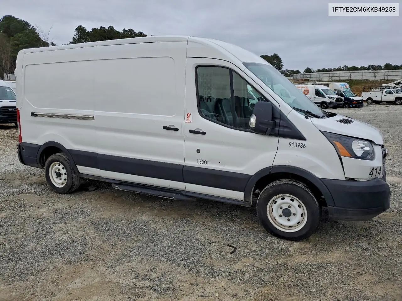 1FTYE2CM6KKB49258 2019 Ford Transit T-150