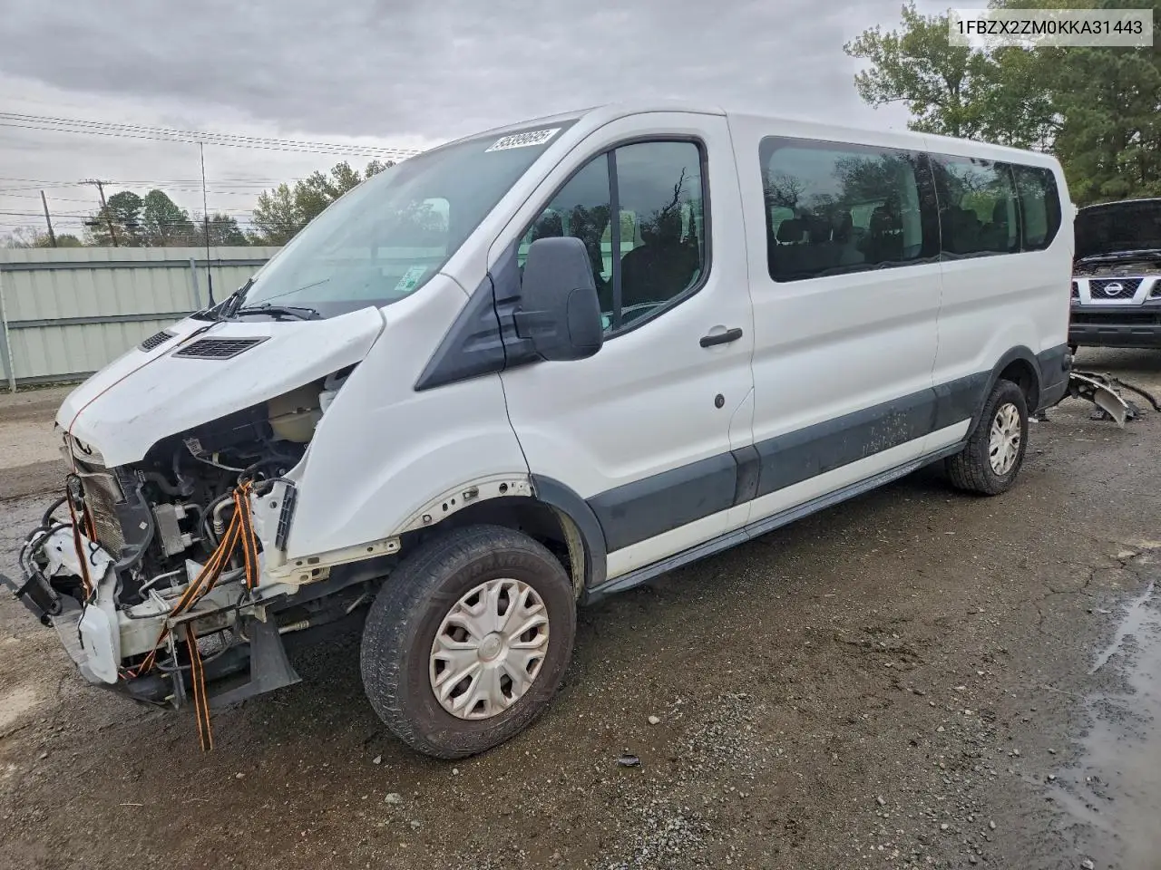 1FBZX2ZM0KKA31443 2019 Ford Transit T-350