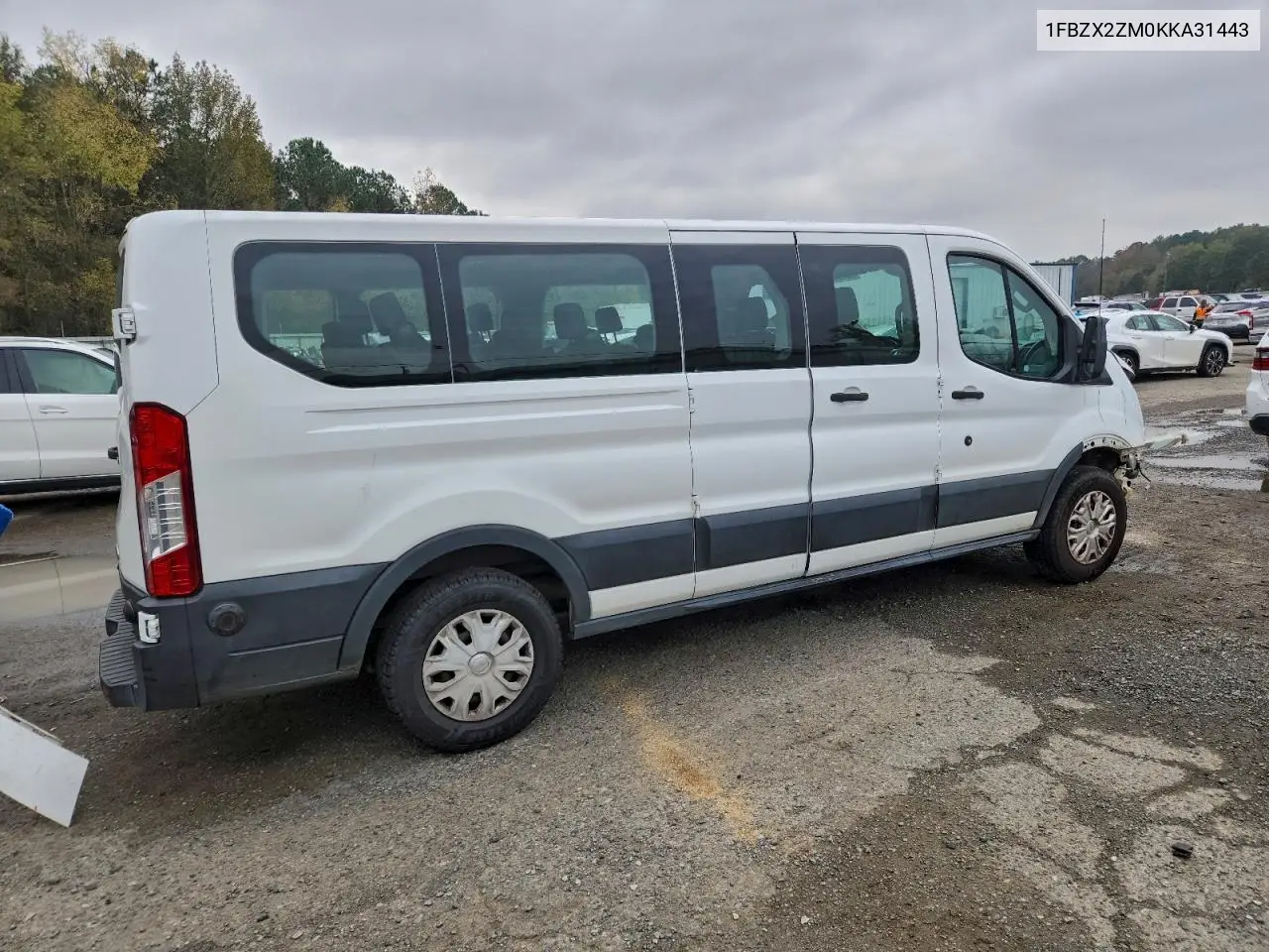 1FBZX2ZM0KKA31443 2019 Ford Transit T-350