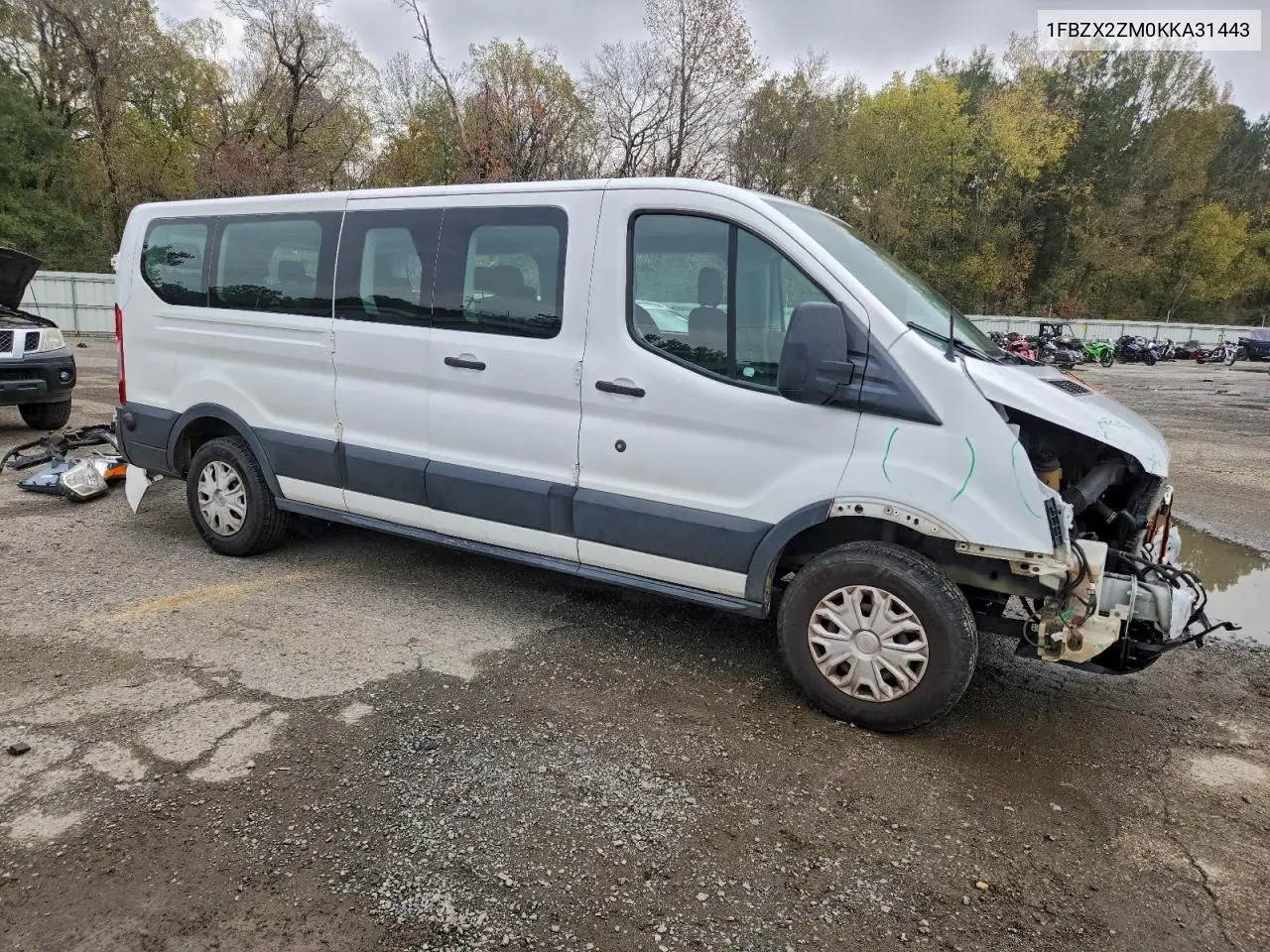 1FBZX2ZM0KKA31443 2019 Ford Transit T-350