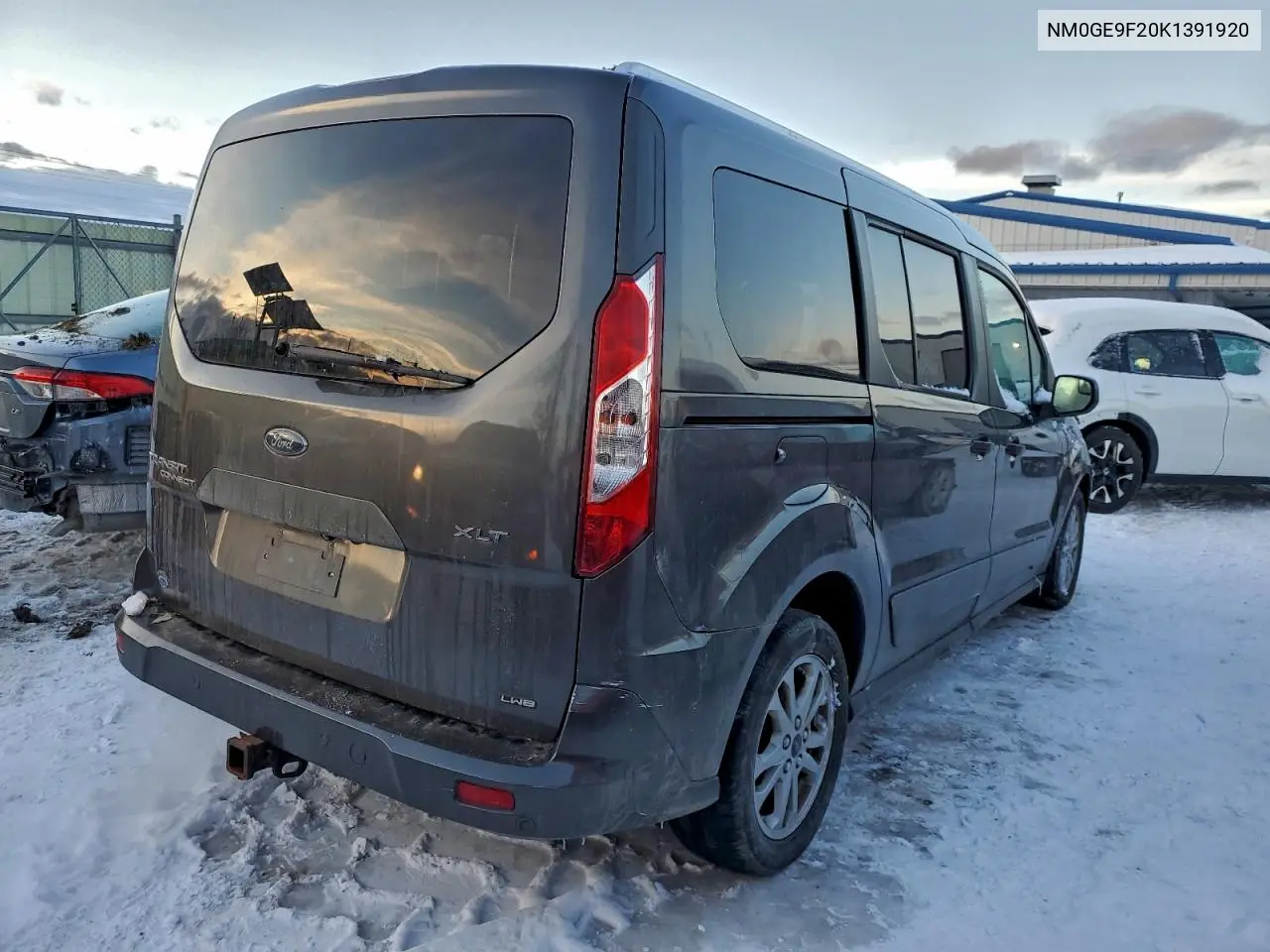 NM0GE9F20K1391920 2019 Ford Transit Connect Xlt