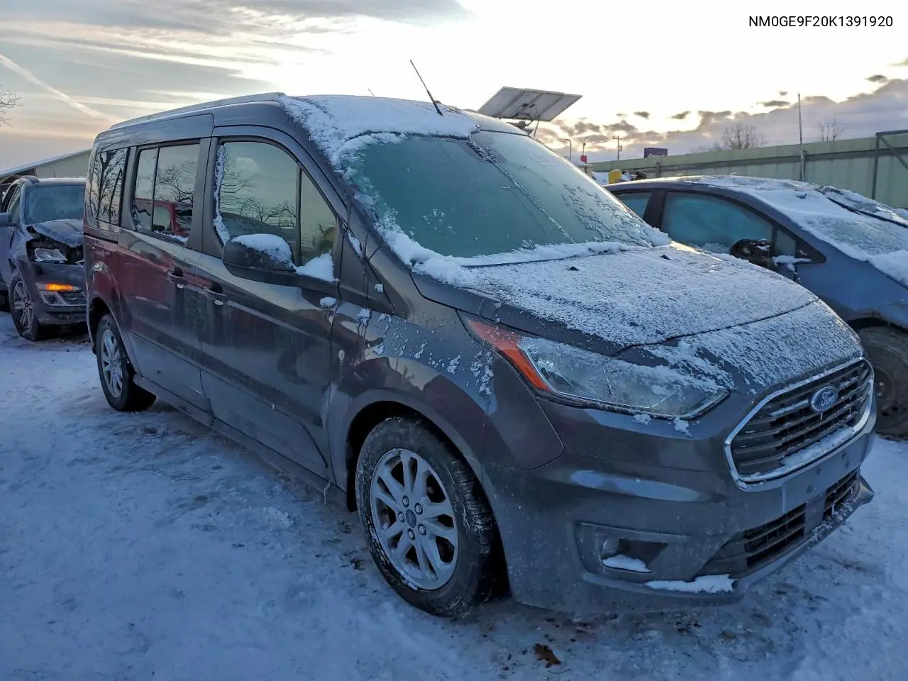 NM0GE9F20K1391920 2019 Ford Transit Connect Xlt