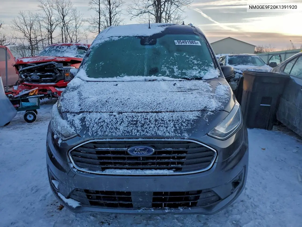 NM0GE9F20K1391920 2019 Ford Transit Connect Xlt