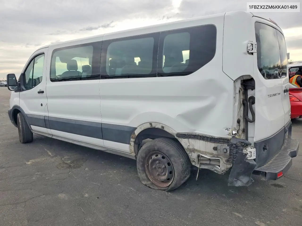 1FBZX2ZM6KKA01489 2019 Ford Transit T-350