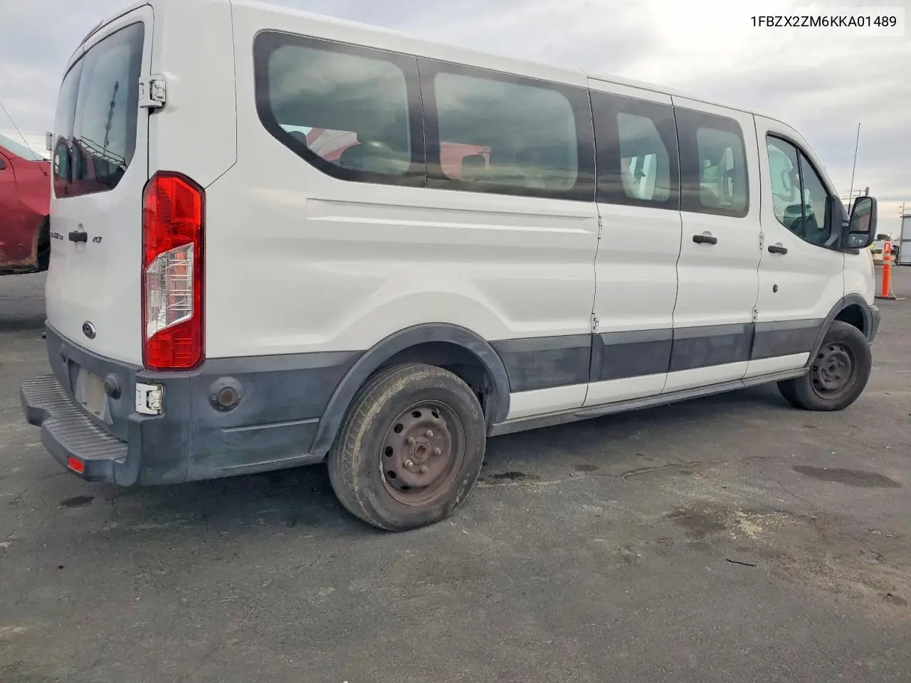 1FBZX2ZM6KKA01489 2019 Ford Transit T-350