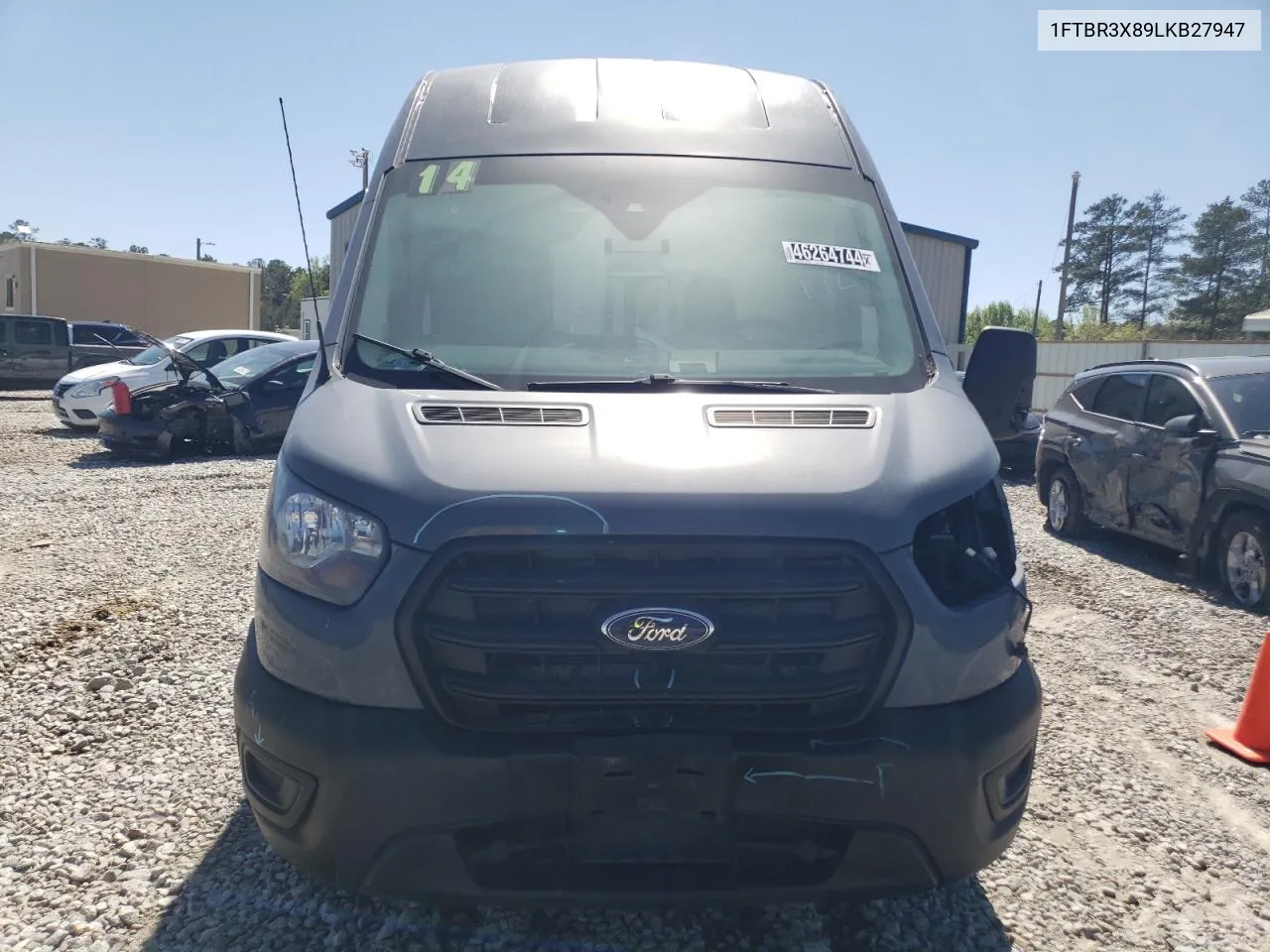 2020 Ford Transit T-250 VIN: 1FTBR3X89LKB27947 Lot: 46264744