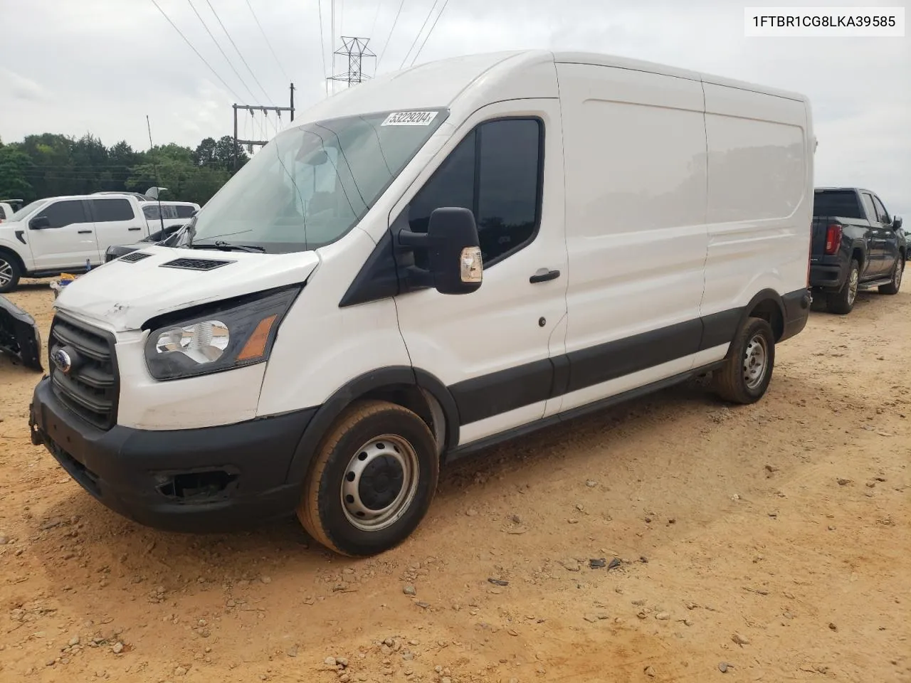 2020 Ford Transit T-250 VIN: 1FTBR1CG8LKA39585 Lot: 53229204