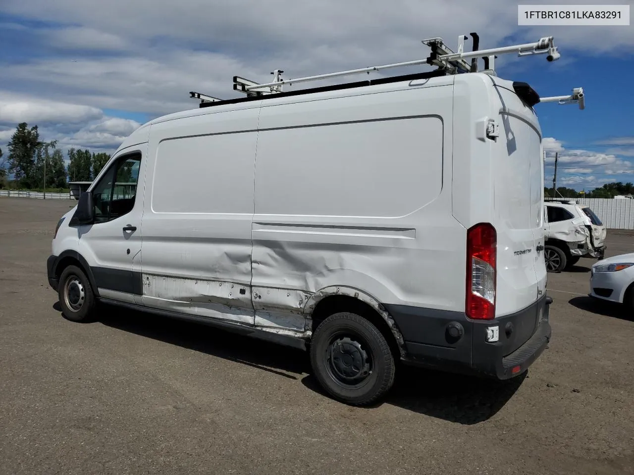 2020 Ford Transit T-250 VIN: 1FTBR1C81LKA83291 Lot: 54911764