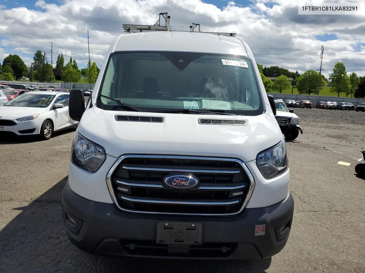 2020 Ford Transit T-250 VIN: 1FTBR1C81LKA83291 Lot: 54911764