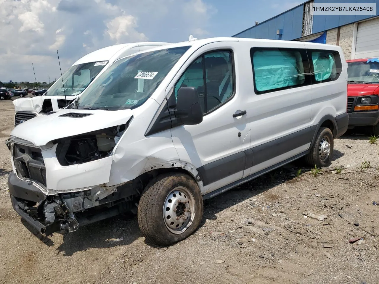 2020 Ford Transit T-150 VIN: 1FMZK2Y87LKA25408 Lot: 54958674