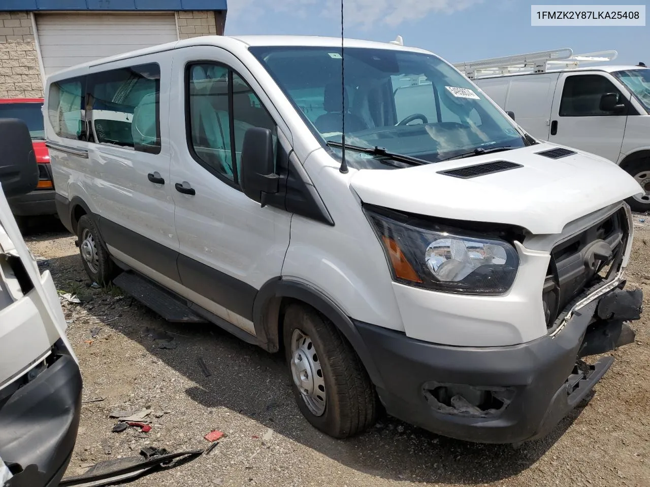 2020 Ford Transit T-150 VIN: 1FMZK2Y87LKA25408 Lot: 54958674