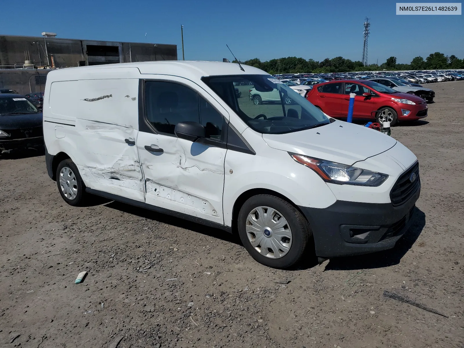 2020 Ford Transit Connect Xl VIN: NM0LS7E26L1482639 Lot: 55378234