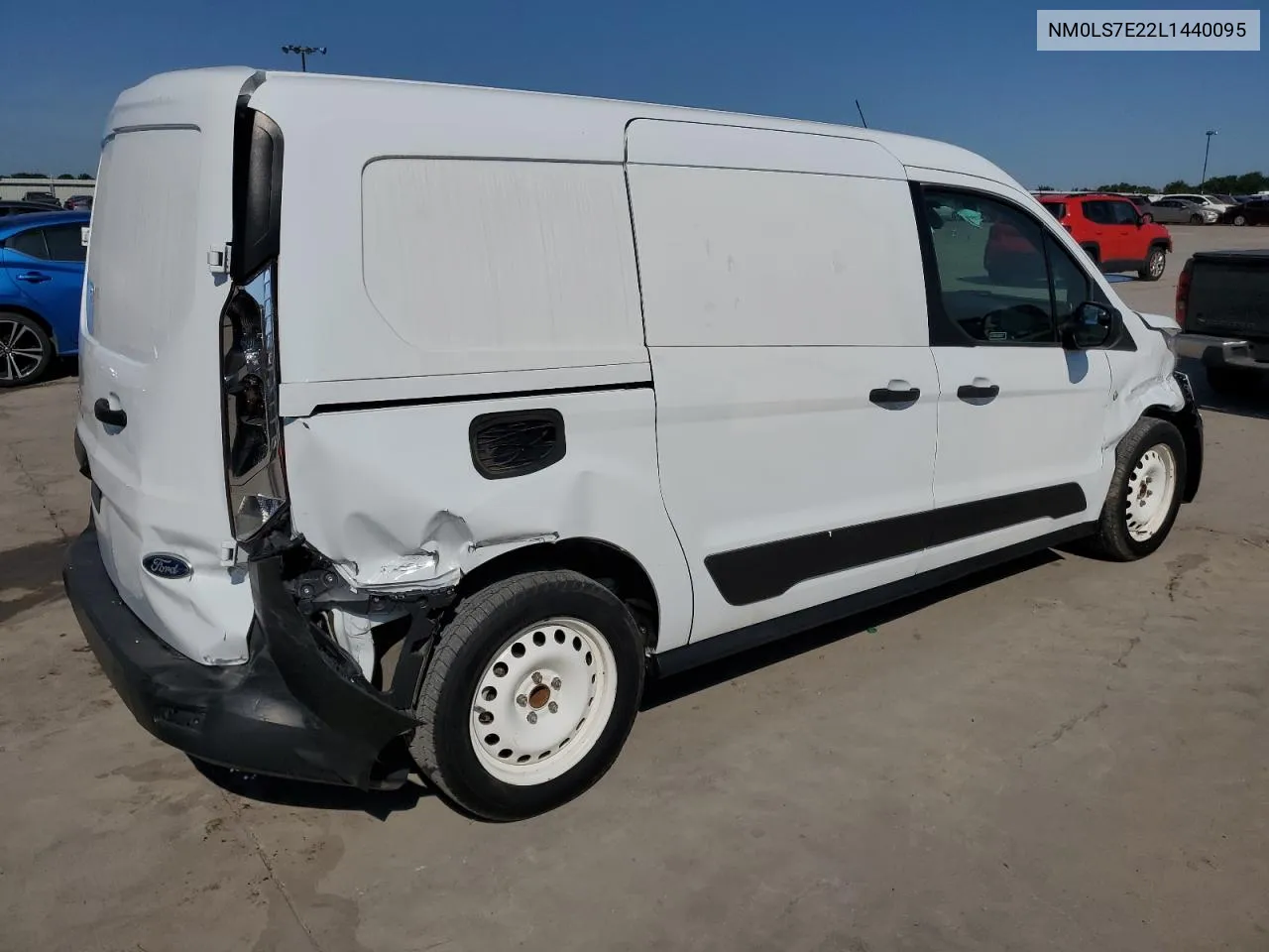 2020 Ford Transit Connect Xl VIN: NM0LS7E22L1440095 Lot: 58302494