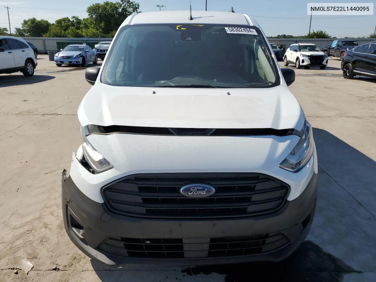 2020 Ford Transit Connect Xl VIN: NM0LS7E22L1440095 Lot: 58302494