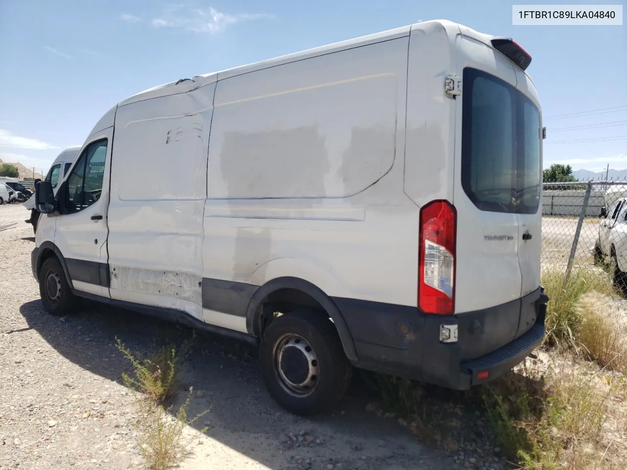 2020 Ford Transit T-250 VIN: 1FTBR1C89LKA04840 Lot: 58909794