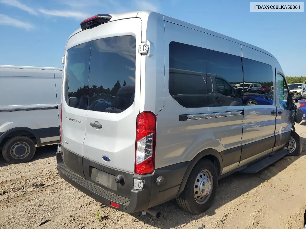 2020 Ford Transit T-350 VIN: 1FBAX9C88LKA58361 Lot: 59752994