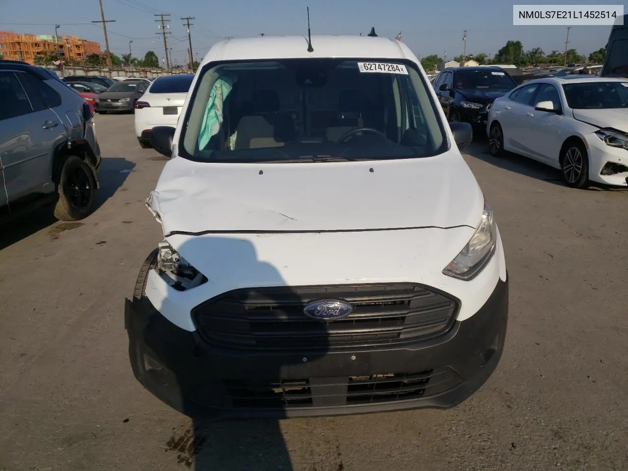 2020 Ford Transit Connect Xl VIN: NM0LS7E21L1452514 Lot: 62747284