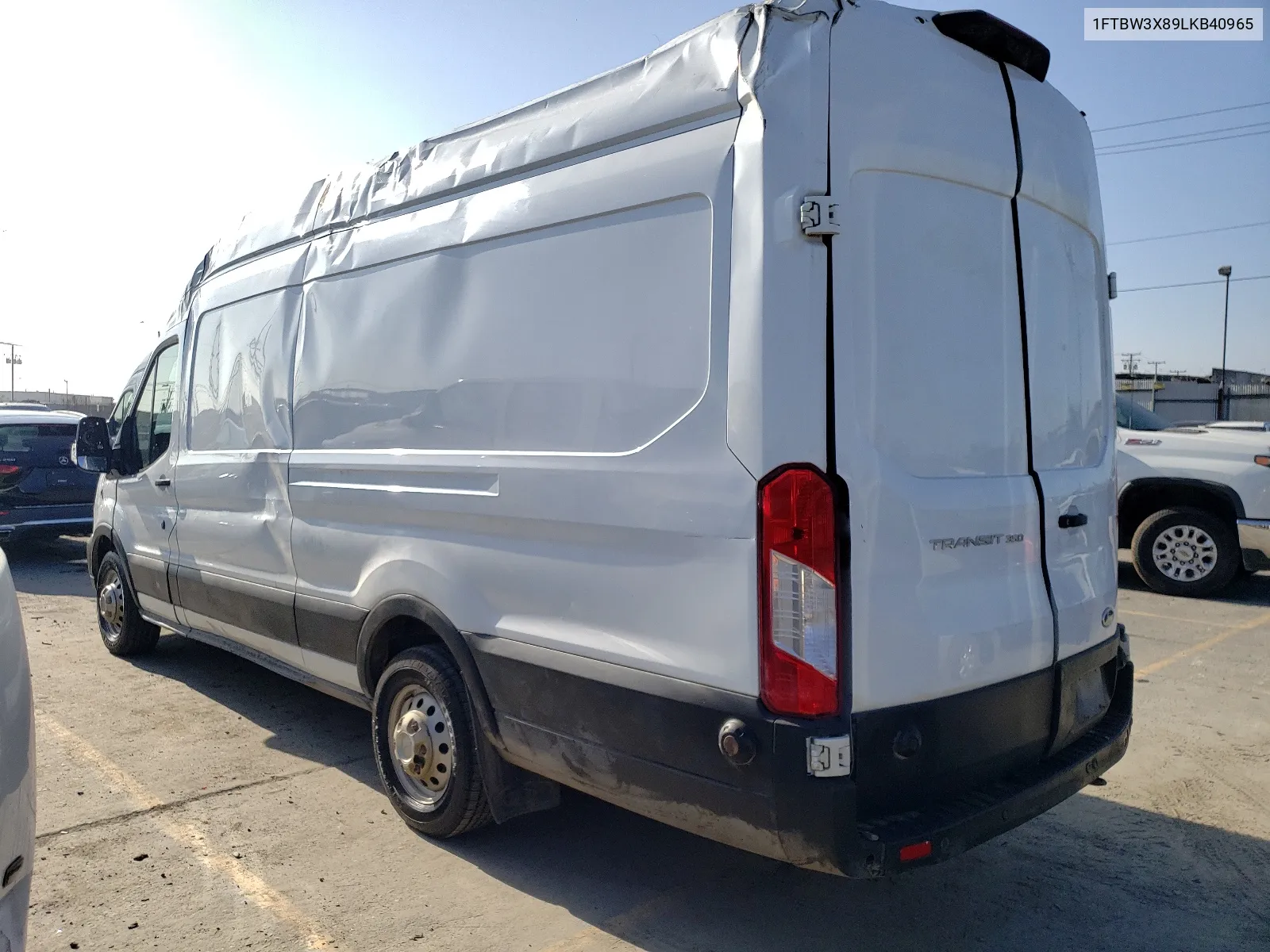 2020 Ford Transit T-350 VIN: 1FTBW3X89LKB40965 Lot: 64845544