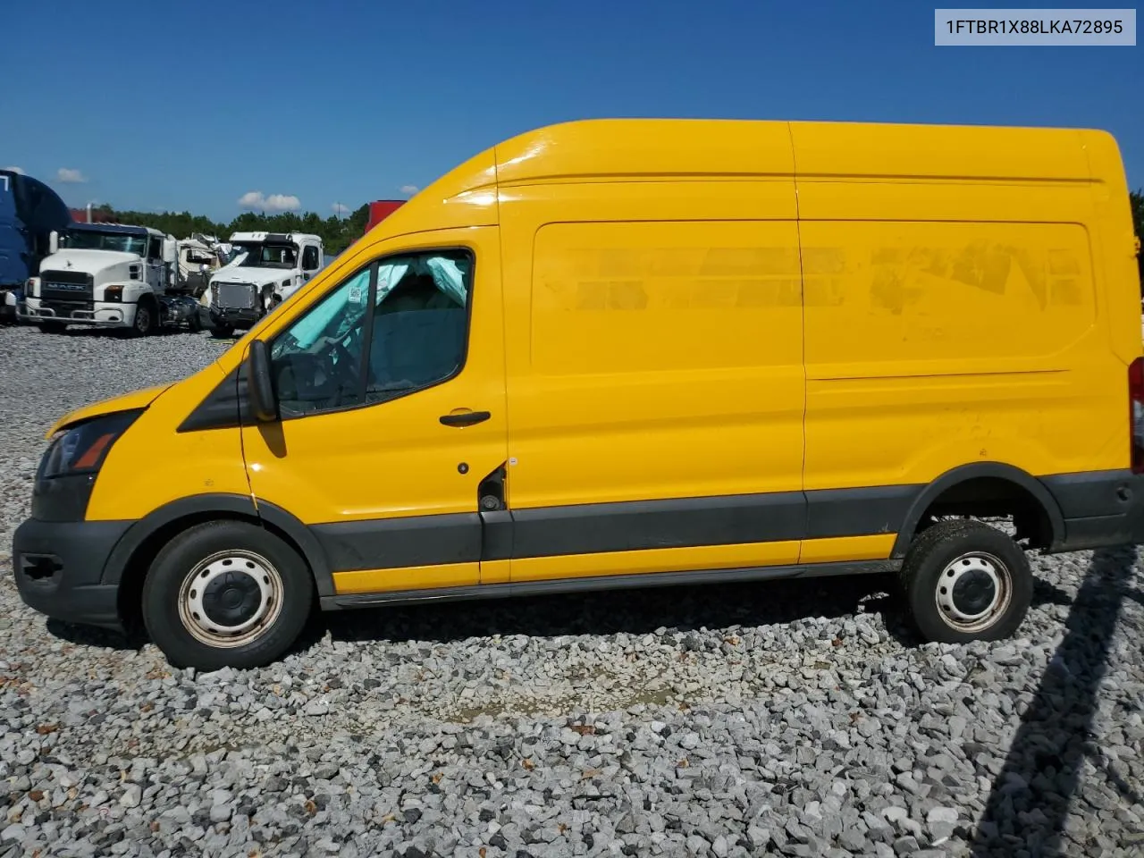 2020 Ford Transit T-250 VIN: 1FTBR1X88LKA72895 Lot: 67348634