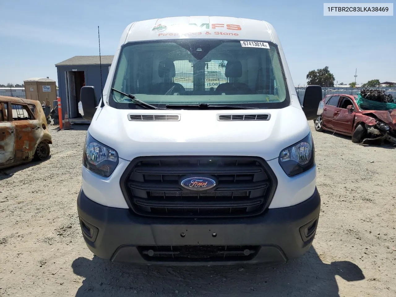 2020 Ford Transit T-250 VIN: 1FTBR2C83LKA38469 Lot: 67413014