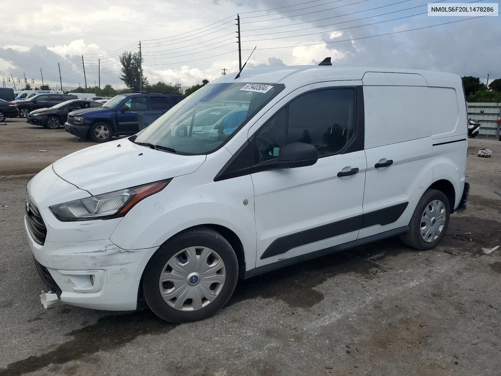 NM0LS6F20L1478286 2020 Ford Transit Connect Xlt