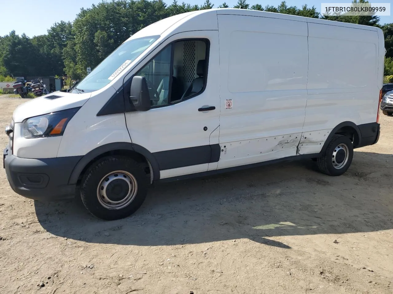 2020 Ford Transit T-250 VIN: 1FTBR1C80LKB09959 Lot: 69092204