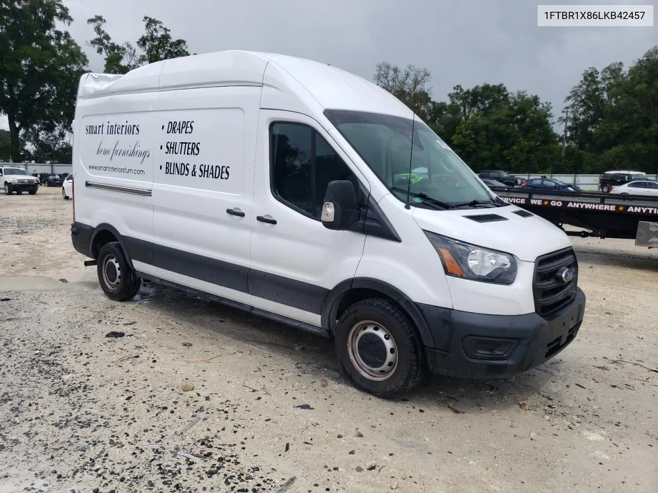 2020 Ford Transit T-250 VIN: 1FTBR1X86LKB42457 Lot: 69807284