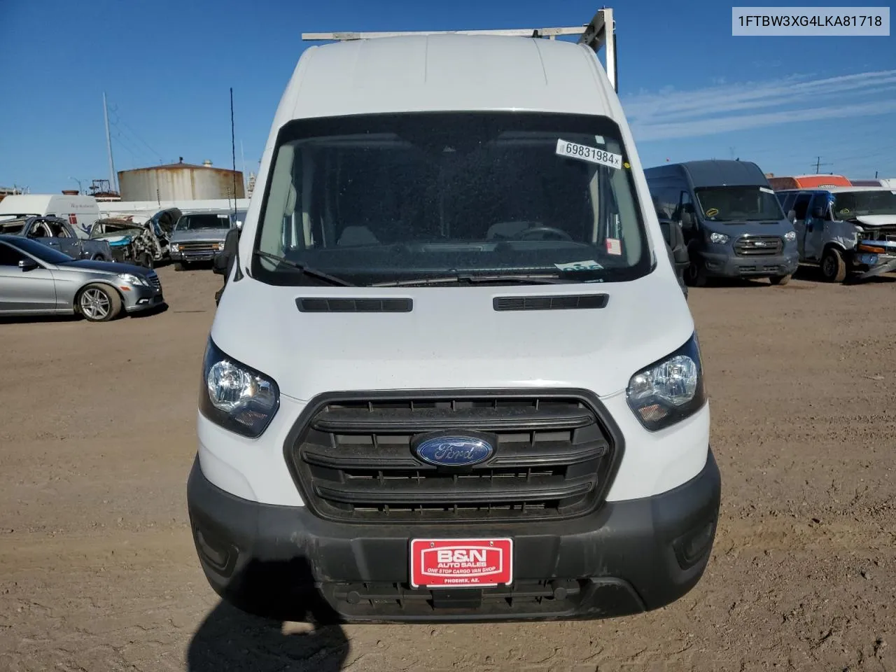 2020 Ford Transit T-350 VIN: 1FTBW3XG4LKA81718 Lot: 69831984