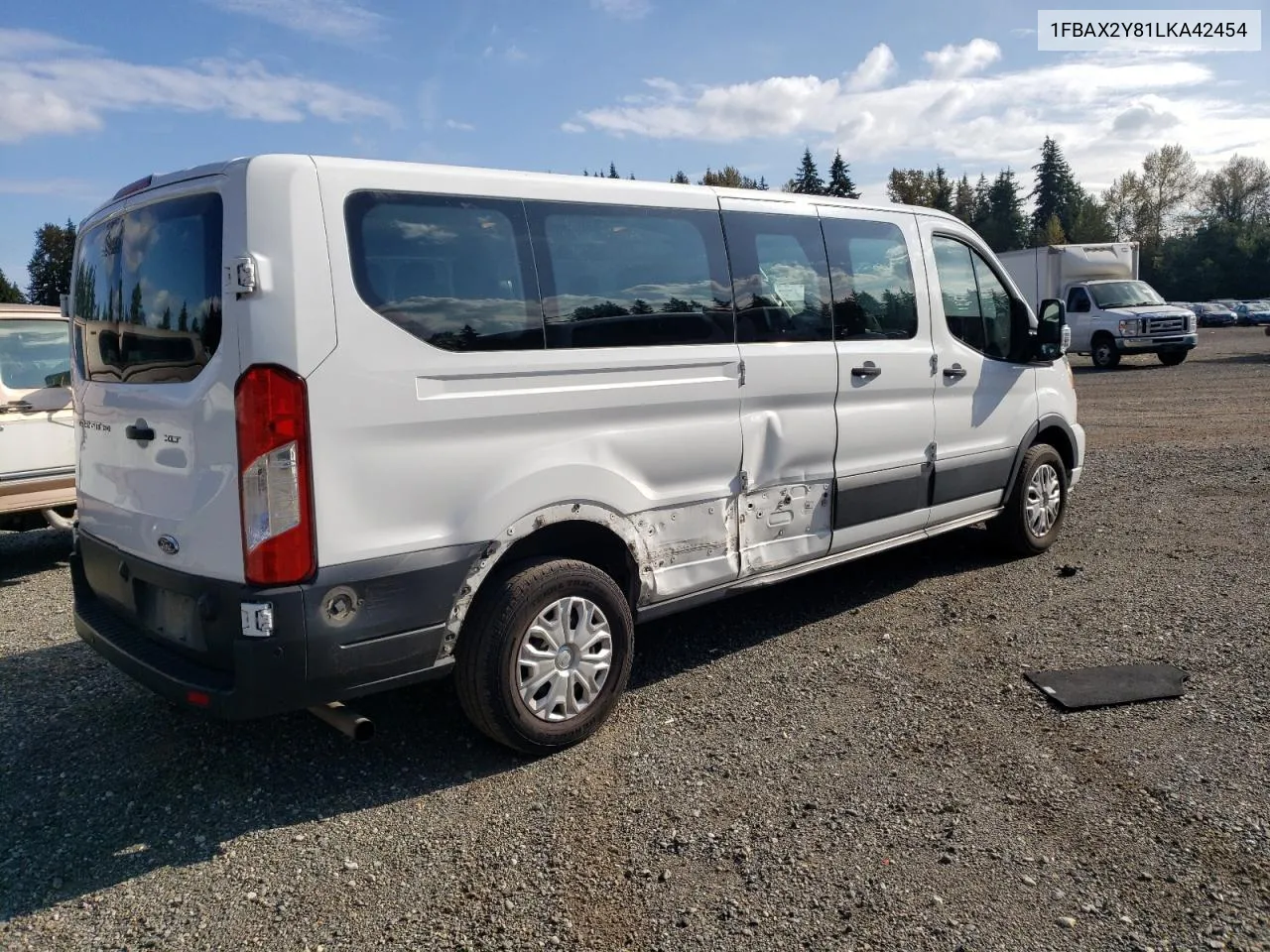 2020 Ford Transit T-350 VIN: 1FBAX2Y81LKA42454 Lot: 40405979