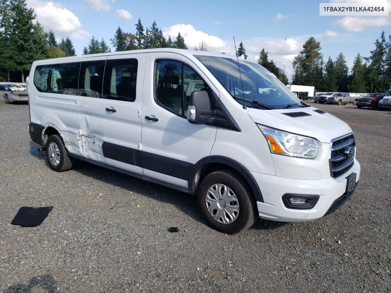 2020 Ford Transit T-350 VIN: 1FBAX2Y81LKA42454 Lot: 40405979