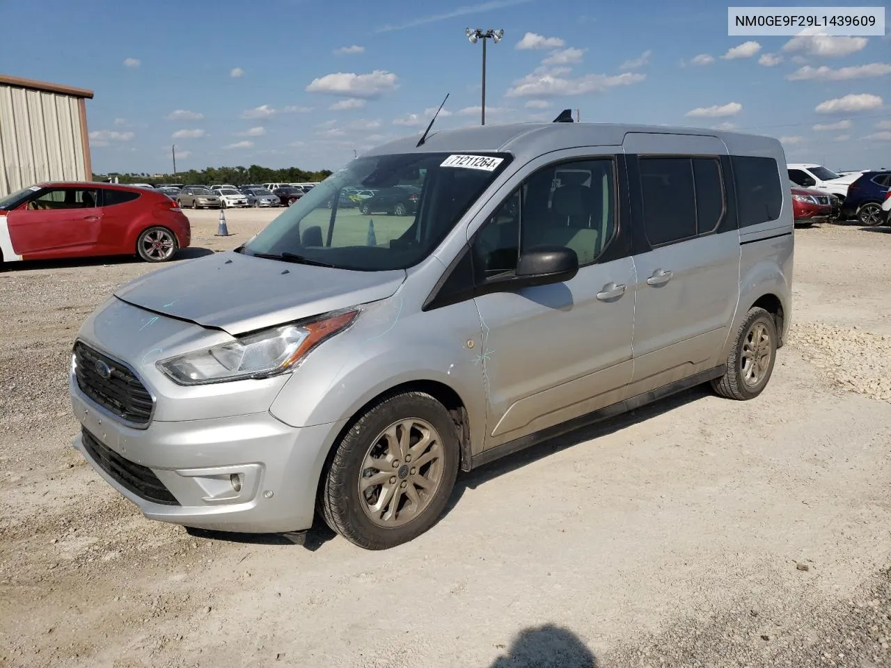 2020 Ford Transit Connect Xlt VIN: NM0GE9F29L1439609 Lot: 71211264