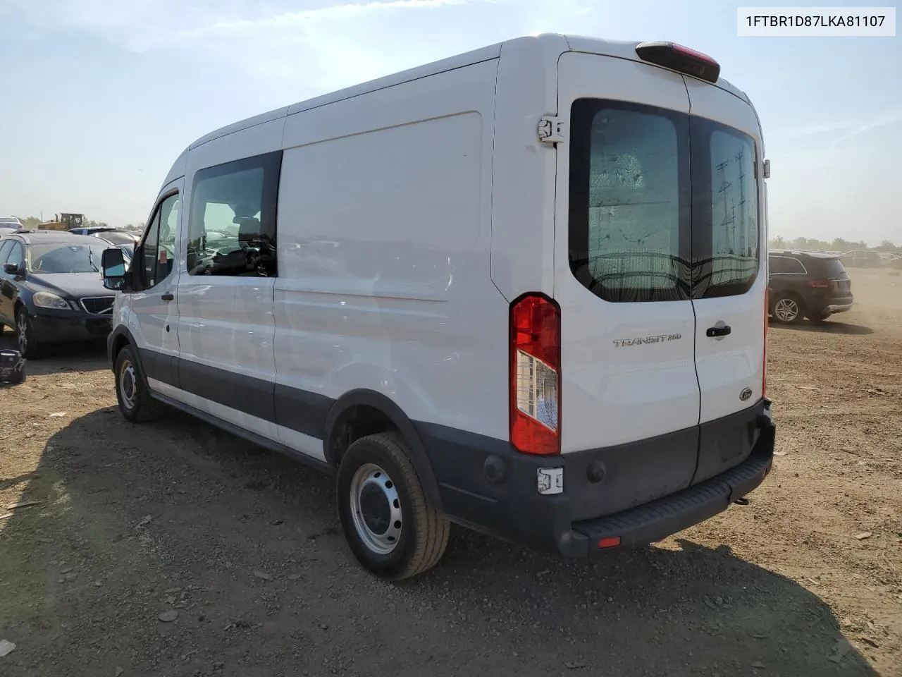 2020 Ford Transit T-250 VIN: 1FTBR1D87LKA81107 Lot: 71882434