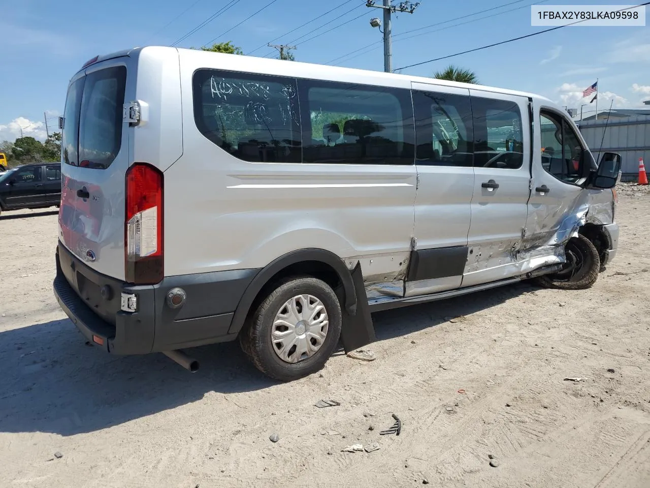 2020 Ford Transit T-350 VIN: 1FBAX2Y83LKA09598 Lot: 71987944