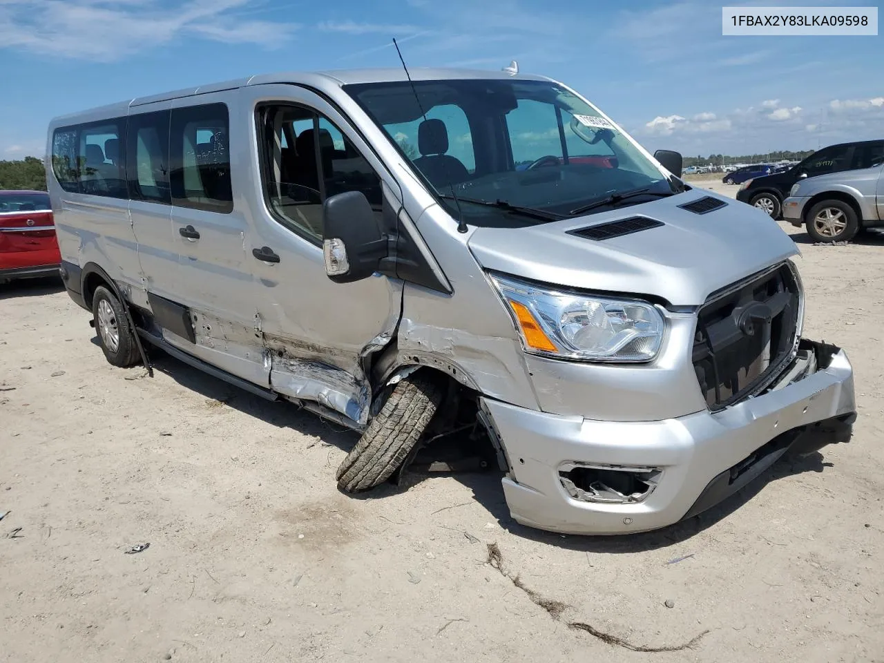 2020 Ford Transit T-350 VIN: 1FBAX2Y83LKA09598 Lot: 71987944