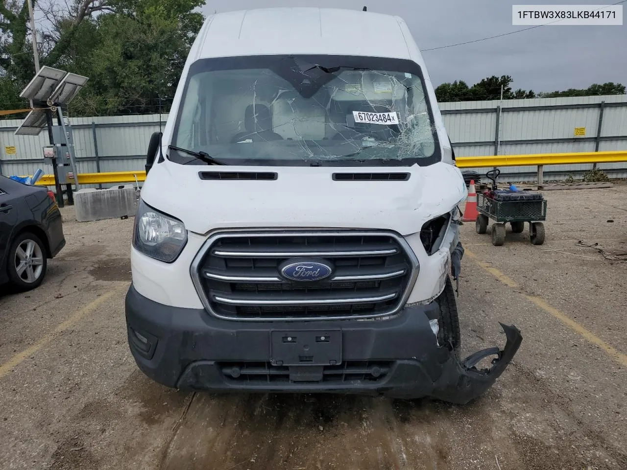 2020 Ford Transit T-350 VIN: 1FTBW3X83LKB44171 Lot: 72674034