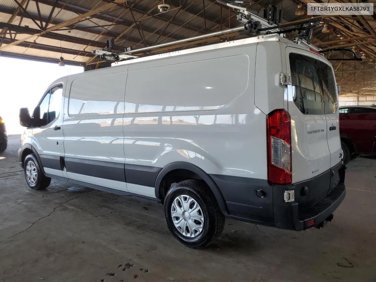 2020 Ford Transit T-250 VIN: 1FTBR1YGXLKA58793 Lot: 72961894