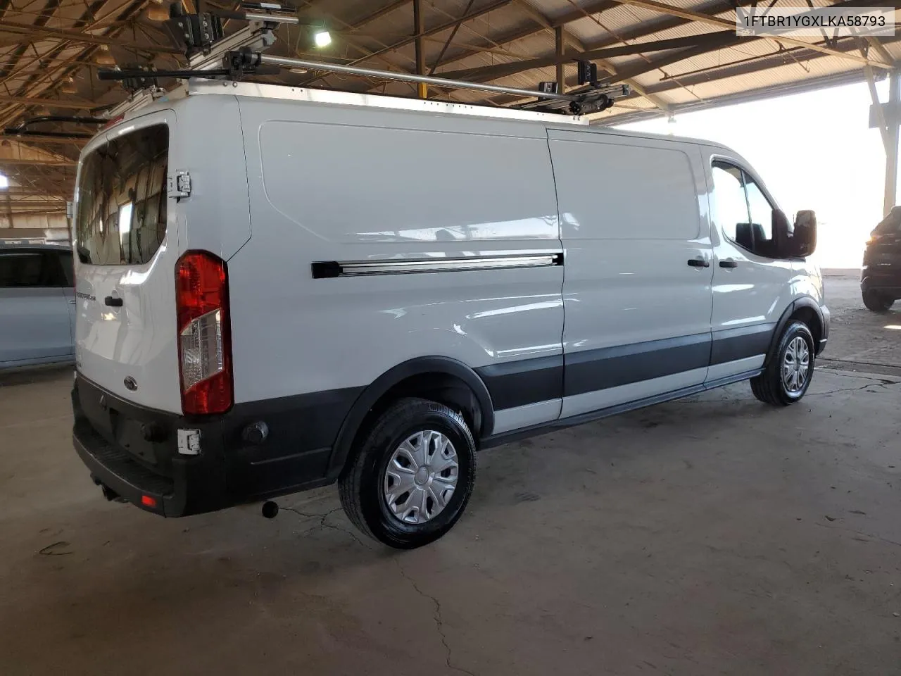 2020 Ford Transit T-250 VIN: 1FTBR1YGXLKA58793 Lot: 72961894