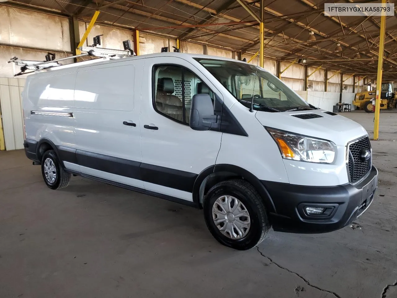 2020 Ford Transit T-250 VIN: 1FTBR1YGXLKA58793 Lot: 72961894