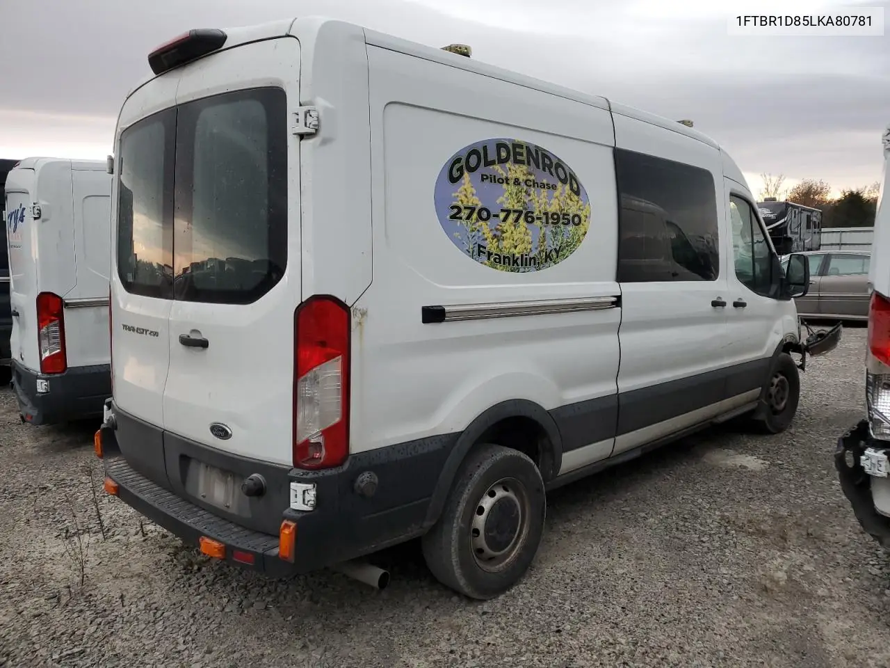 1FTBR1D85LKA80781 2020 Ford Transit T-250