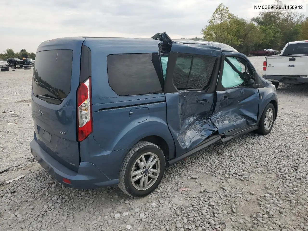 NM0GE9F28L1450942 2020 Ford Transit Connect Xlt