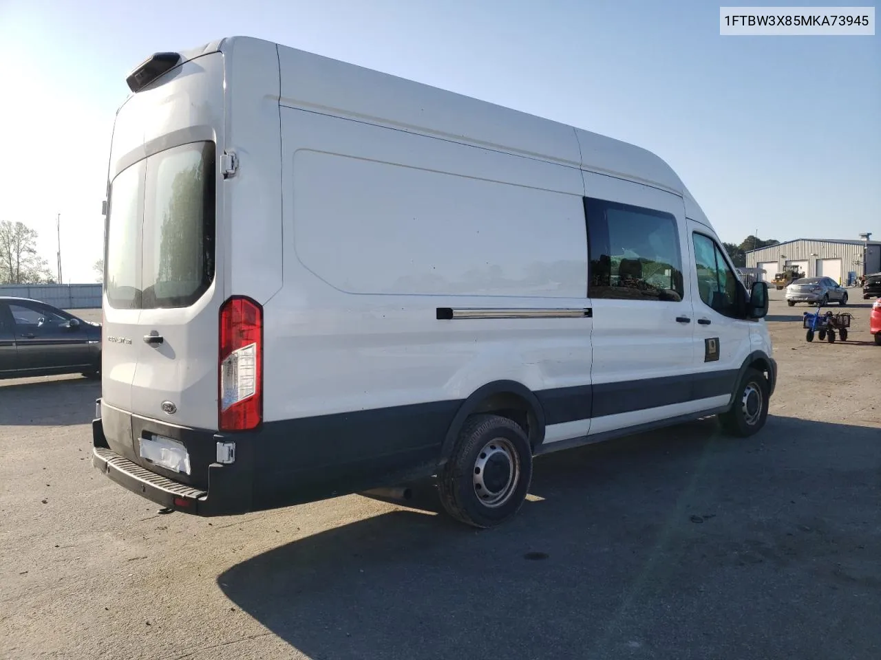 2021 Ford Transit T-350 VIN: 1FTBW3X85MKA73945 Lot: 49922324