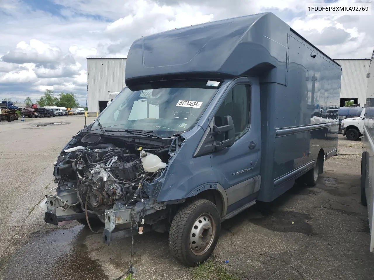 1FDDF6P8XMKA92769 2021 Ford Transit T-350 Hd