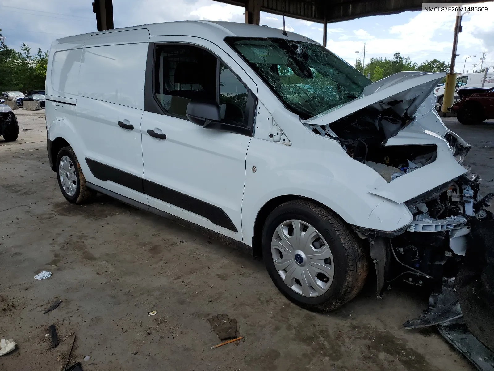 2021 Ford Transit Connect Xl VIN: NM0LS7E26M1485509 Lot: 55153874