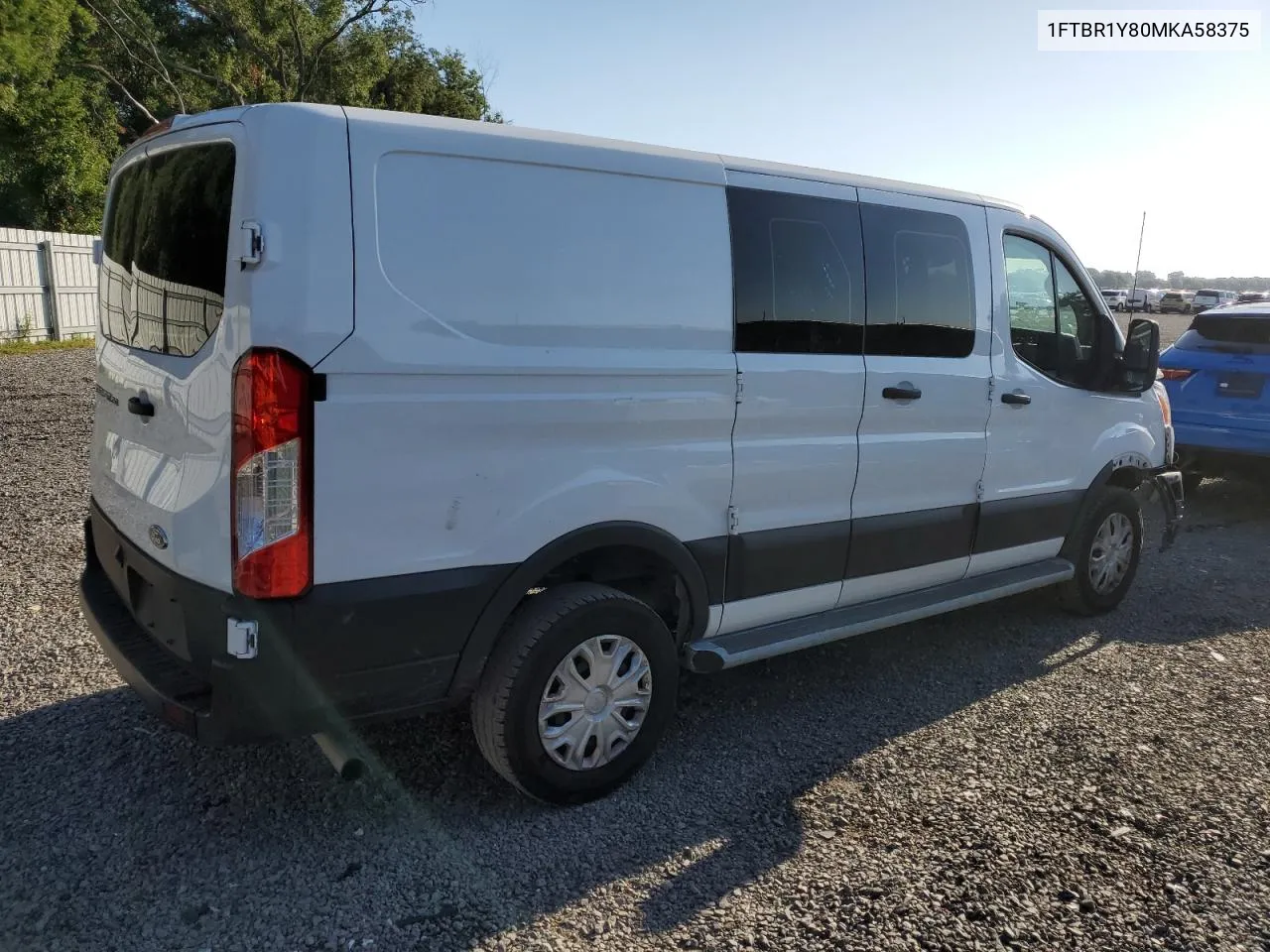 1FTBR1Y80MKA58375 2021 Ford Transit T-250