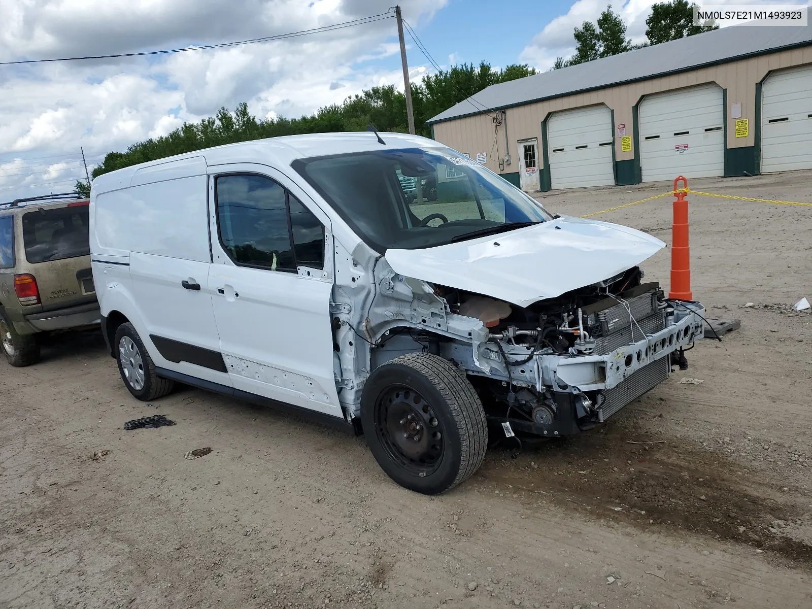 2021 Ford Transit Connect Xl VIN: NM0LS7E21M1493923 Lot: 57836474