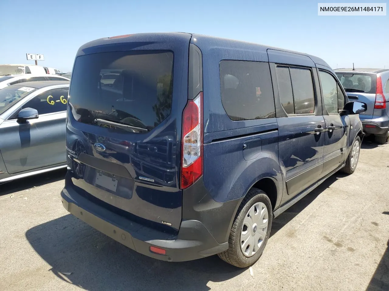 NM0GE9E26M1484171 2021 Ford Transit Connect Xl