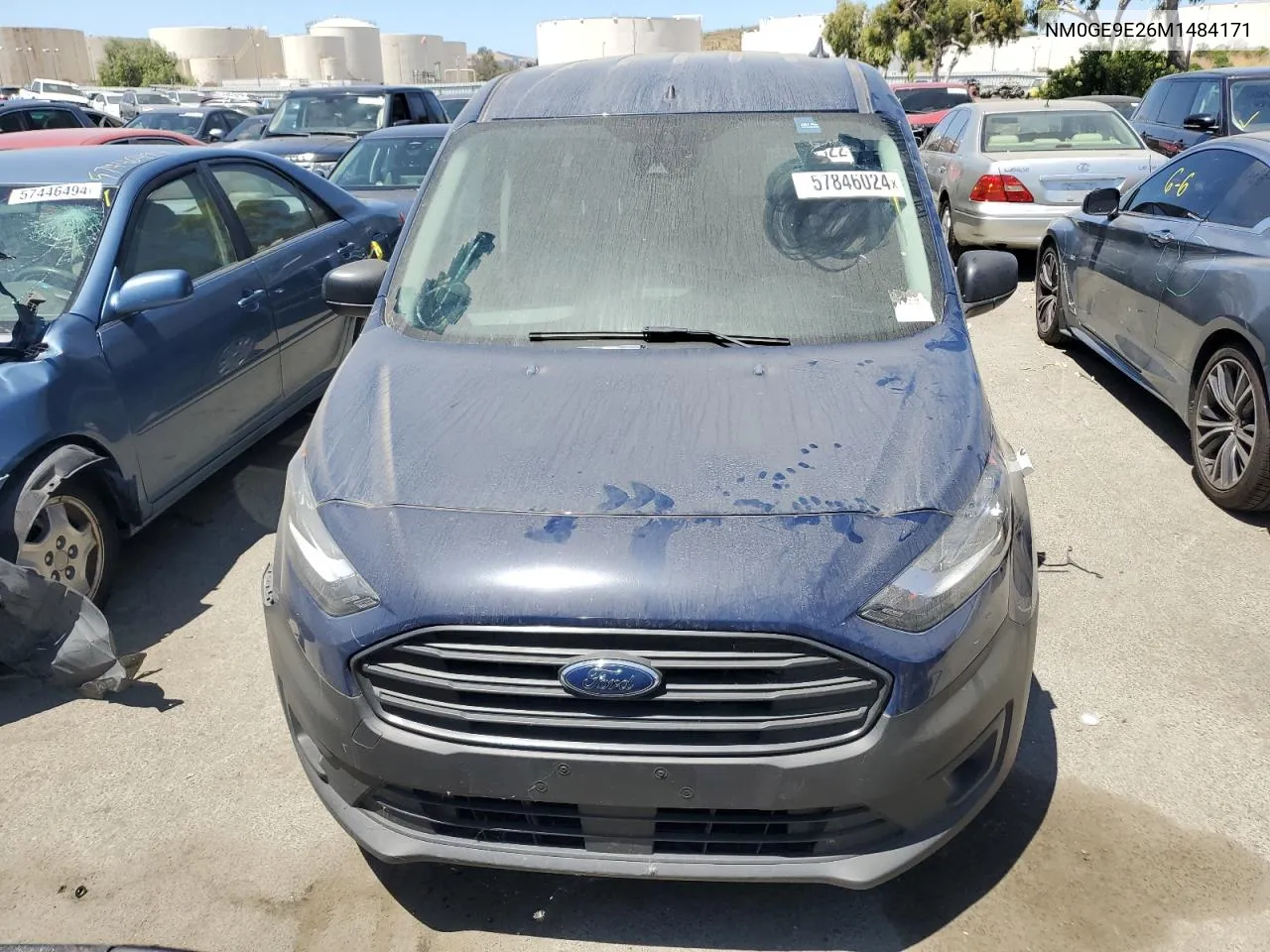 NM0GE9E26M1484171 2021 Ford Transit Connect Xl